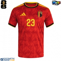 Moški Nogometni dresi Belgija Michy Batshuayi #23 Domači SP 2026 Kratek Rokav